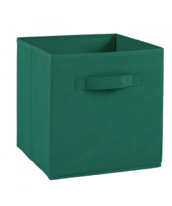 COMPO Tiroir de rangement  Tissu  27 x 27 x 28 cm  Vert anglais