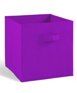 COMPO Tiroir de rangement  Tissu  27 x 27 x 28 cm  Violet