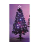 Sapin de Noël Caméléon  H 120 cm  Lumiere changeante rouge et bleu