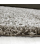 LIFE Tapis de salon shaggy rond Ř160 cm  Taupe