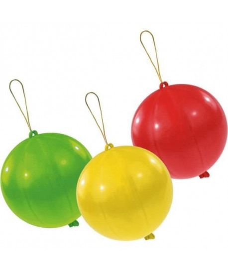 Lot de 3 Punchballs  Coloris assortis