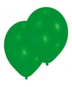 Lot de 10 Ballons  Latex  Vert