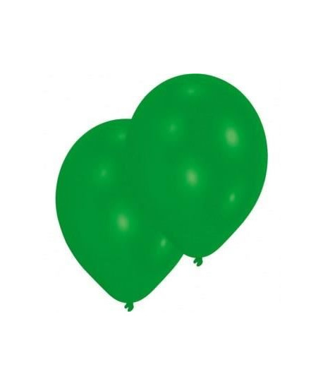 Lot de 10 Ballons  Latex  Vert