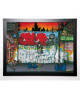 BUTCH & PEA Image encadrée Rue Abbes 57x77 cm Multicolore