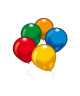 Lot de 20 Ballons ronds et unis  Latex  Coloris assortis