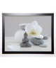 CHATELAIN SONIA Image encadrée Bouddha grey 57x77 cm Gris