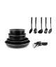 FINLANDEK  Batterie de cuisine 10 pcs  Tous feux dont induction