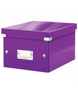 LEITZ Boîte de Rangement Click & Store A5  Violet