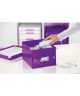 LEITZ Boîte de Rangement Click & Store A5  Violet