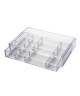 GERSON Organisateur de maquillage  25x16,5x4,5 cm  Transparent