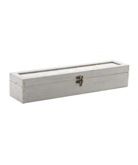 Boite a couture woody  bois  40x10x8 cm