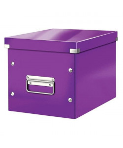 LEITZ Click & Store Cube  Boîte de rangement  M  Violet