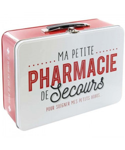 Boîte en Métal Pharmacie  26,5x9,4x22,3 cm