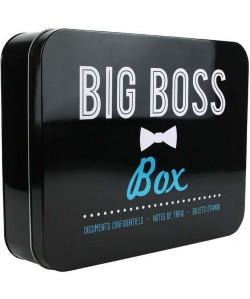 Boîte en Métal Big Boss  31,5x24,3x7,3 cm  Noir