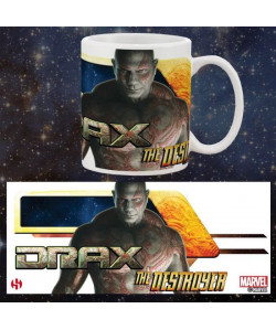 Mug Marvel Drax The Destroyer Gardiens De La Galaxie Série 1 Blanc