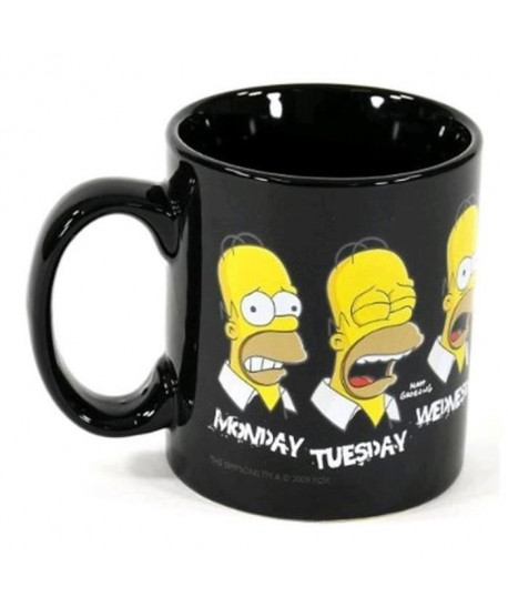 Mug jour de la semaine Homer  Les Simpsons