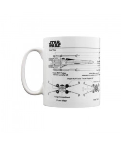 Mug Star Wars XWing Fighter Sketch