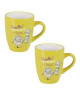 Lot de 2 mugs céramique CAFE COLOR 0,36L anis