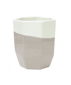 ECO DESIGN G7522 Tasse GEO DIP  8,5x10 cm  Gris