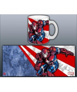 Mug Marvel Iron Patriot Iron Man Série 1 Blanc