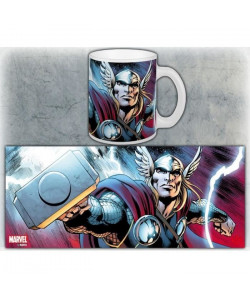 Mug Marvel Lightning Thor Série 1 Blanc