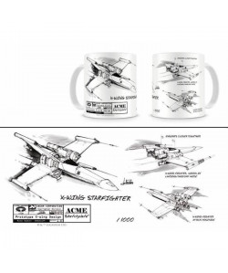 STAR WARS Mug Céramique XWing Blanc