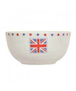 NOVASTYL 8023266 Lot 6 Bols 14cl Union Jack  Rouge  Porcelaine