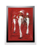 JOHANNA Image encadrée Défilé Haute couture I 67x87 cm Rouge