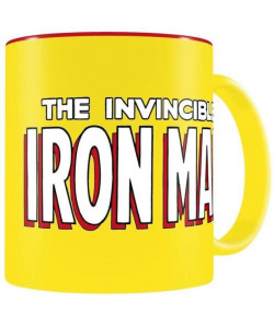 Mug WTT Marvel  Iron Man logo classique  jaunerouge