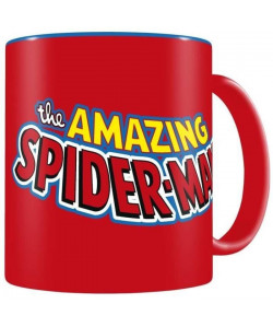 Mug WTT Marvel  Spiderman logo classic bleurouge