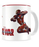 Mug WTT Marvel  Civil War  Duel  blancrouge