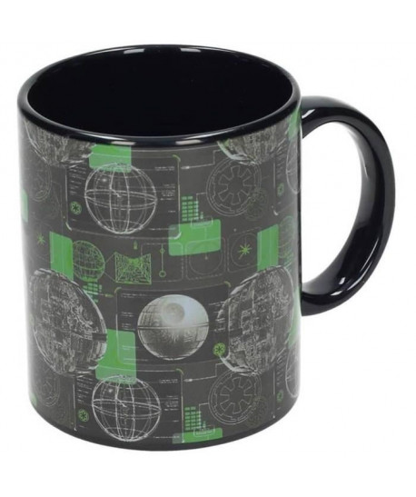 STAR WARS Mug Céramique Death Star Noir