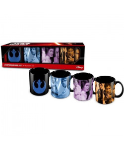 STAR WARS Mugs 4 pcs Rebelle