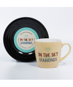 LYRICAL MUG L&M Pack Mug et Soucoupe  Diamonds