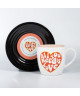 LYRICAL MUG L&M Pack Mug et Soucoupe  Love  Blanc / Peche