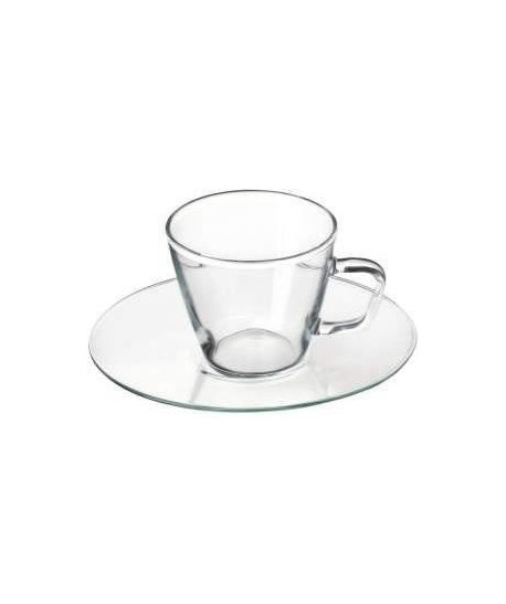 FINLANDEK Set de 4 Tasses  8 Cl  Avec Soustasses