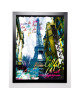 KALY Image encadrée Magique Eiffel 57x77 cm Multicolore