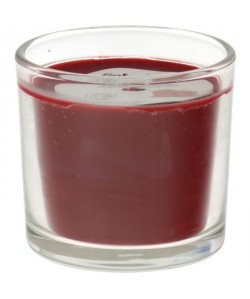FINLANDEK Verre bougie Bodega  Parfum fruits rouge  Rouge