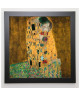 KLIMT Image encadrée Der Kuss 57x57 cm Multicolore