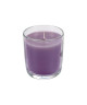 Bougie verrine parfum mures sauvages H 9,5 cm Violet