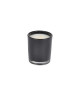 Lot de 5 bougies verrine H 6,5 cm Noir ambré