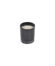 Lot de 3 bougies verrine H 8 cm Noir ambré