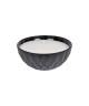 Bougie verrine bol H 5,5 cm Noir ambré