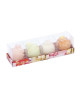 Bougies en forme de gateaux   4 pieces   4,5 x5 cm