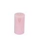 Bougie pilier parfum cannelle de ceylan H 11 cm Rose