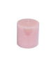 Bougie pilier parfum cannelle de ceylan H 10 cm Rose