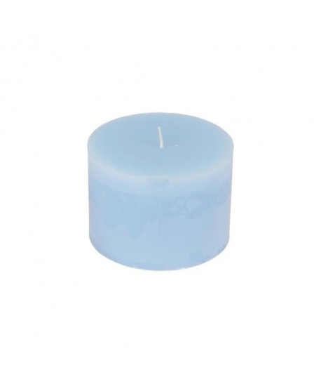 Bougie pilier parfum bleu océan H 7 cm Bleu océan