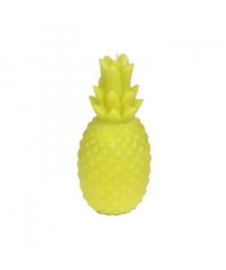 Bougie ananas H 20,5 cm Vert