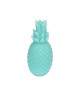 Bougie ananas H 20,5 cm Bleu