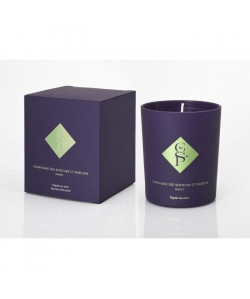 Bougie déco parfumée Figuier Au Vent Violet  Ř 8,4 x H 9,8 cm